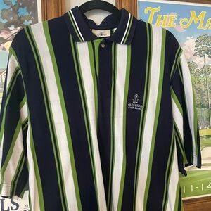 Masters Golf Collection Old Head Golf Links Stripe Polo Shirt Men’s L EU 50